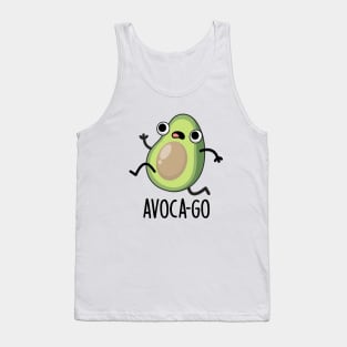 Avoca-go Cute Avocado PUn Tank Top